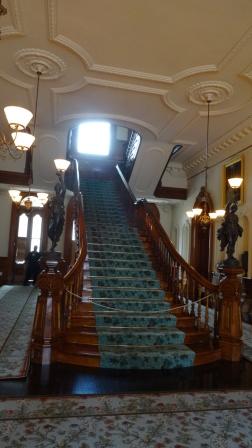 Iolani Palace Grand Stairway